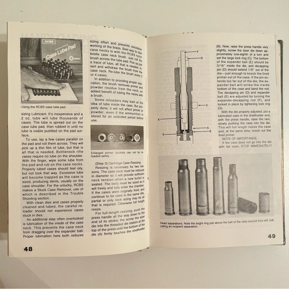 Speer Reloading Manual Number 10 Ten for Rifle and Pistol 1979 Hardback Vintage - Picture 8 of 11